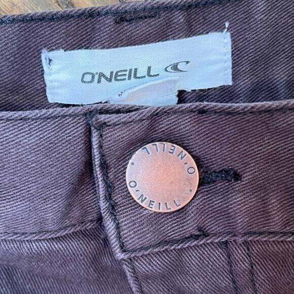 NWOT O'Neill Brown Bowie Shorts - women's Size 29 - Picture 10 of 11